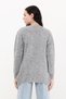 Women's Gray Knitwear Cardigan - 5