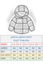 Girl's Boy's Water and Windproof, Inner Fleece, Hooded, Pocketed, Winter, Inflatable Jacket & Coat RB-400 - 5