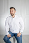 İnterview Sarar Polo Collar 100% Cotton White Sweatshirt - 5