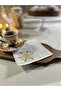 عرض الحفلات، قاعدة أكواب مزخرفة للقهوة، منديل عرض مطرز، ندفة الثلج للعام الجديد، قطعة واحدة - 2