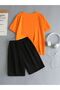 Kids' Challenge Printed t-shirt and Shorts Summer Set - 2