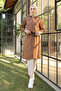 1265 Pocket Detailed Trench Coat Tan
