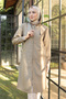 1265 Pocket Detailed Trench Coat Mink - 2