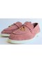 Genuine Leather Powder Small and Large Size Casual Women's Shoes Loafer Moccasin - 6