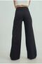 Black Palazzo Wide Leg Flexible Jeans - 3