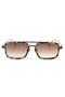 Brown Glass Patterned Framed Women's Sunglasses Ae2032c16