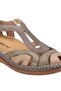 22521 Sally-G Mink Women's Comfort Leather Sandals - 4