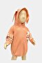 Baby Girl Oversize Romper Hooded Rabbit Concept Newborn Jumpsuit Set with Socks - 2