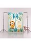 Dido 2 Collection Children's Carpet Theme Animal and Tree Figure Patterned Modern Decorative Carpet 3224 - 3