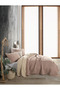 Brown Single 160 X 240cm Bedspread/1 Piece 50x70cm Pillow 4 Layers Multi Muslin 100% Cotton - 4