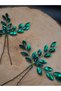 Stylish and Elegant Wedding and Engagement Bridal Crown and Hair Accessory with Completely Handmade Crystal Stones - 3
