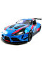Metal Car Toyota Supra Toyota Gr Supra Racing Livery Edition 1:36 12.5 cm Pull Drop Blue