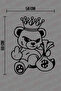 60*50 CM SIDE DOOR BLACK VECTOREL CUSTOM DESIGN FOIL CUT STICKER COATING - 2