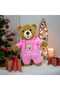 دمية دب من القطيفة من Toyzz M-Bear Sleep and Playmate - 2