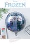 Frozen Elsa Blue Number Happy Birthday Balloon Set Transparent Balloon with Confetti Snow Queen Elsa Balloon - 7