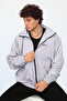 Unisex Gray Bomber Jacket