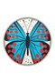 Dido 2 Collection Blue Beige Themed Butterfly Patterned Creative Modern Decorative Carpet 3240 - 2