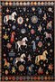 Dido 2 Collection Children's Carpet Theme Star and Horse Patterned Modern Decorative Carpet 3234