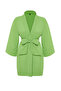 Mini Woven 100% Cotton Kimono & Kaftan with Green Belt TBESS23KM00080 - 7