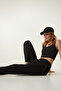 Black Pocket Knitted Sports Leggings OW00022 - 4