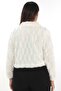 White Brooch Etol Fur Bolero - 2