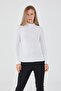 Ribbed Long Sleeve Lycra Flexible Bady - 4