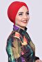 قبعة حمام السباحة البحرية (استخدام الفصول الأربعة) باللون الأحمر - 3