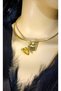 Heart Choker Necklace, leash Necklace, wire Choker Necklace, pop-up Heart Picture Pendant Necklace, gift - 2