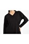 Lycra Tulle Viscose V-Neck Mother's Combed Cotton Blouse - 3