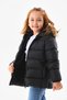 Girls Boys Water and Windproof Inner Fleece, Hooded, Pocket Inflatable Filling Children's Coat
