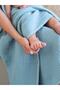 4 Layer Muslin Blanket 120x120cm - Blue