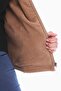 Women's Large Size Hooded Mink Fleece Raincoat 1005 - 6