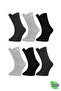 6-Piece Men's Bamboo Seamless High Quality Soft Socks