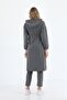 Anthracite Trench Model Women's Tracksuit Set - 6