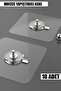 Miracle Screw Adhesive Hanger 10 Pieces, Uvar Hanging Seamless Nail Screw Stickers