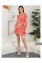 Dress Women's Floral Shirt Dress with Tie Detail - 7