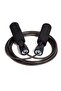 Black Jump Rope with 3 Meters Ball Bearing - 4