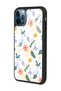iPhone 14 Pro Glossy Phone Case with Tiny Flowers Design - 2