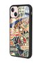 حافظة هاتف لامعة بتصميم العلامة التجارية الرجعية لهاتف iPhone 14 - 2
