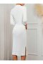 POLO NECK Knitwear Dress - 4
