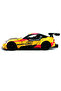 Metal Car Toyota Supra Toyota Gr Supra Racing Livery Edition 1:36 12.5 cm Pull Drop Yellow - 2
