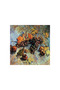 Still Life Fruits Natural Stone Coasters Set of 4 - Natural Stone Coasters - 6