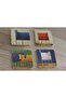 Cat Dog and Cute Animals Natural Stone Coasters Set of 4 - Natural Stone Coasters