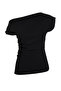 Black Boat Neck Fitted Woven Blouse TWOSS24BZ00353 - 7