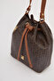 Brown Women's Shoulder Bag 05PO24Y1759 - 4