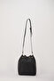 Women's Black Shoulder Bag 05PO24Y1759 - 5