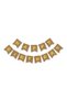 1 Year Old Mini Bohemian Pinteres Balloon Set - Cream Color Number Balloon Brown Heart Foil Balloon Kraft Happy - 2