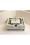 Decorative Natural Marble Napkin Holder Square