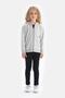 Gray Unisex Hooded Zipper Sweatshirt - 3