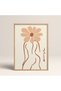 Single Framed Woman Yoga Painting Modern Poster Painting Tk/423 - 2